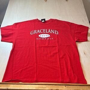 Graceland Elvis Presley Memphis Tennessee T-Shirt‎ Size 2XL